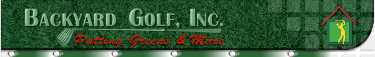 Backyard Golf, Kingwood Texas offers custom putting green installation in and around Houston, Texas